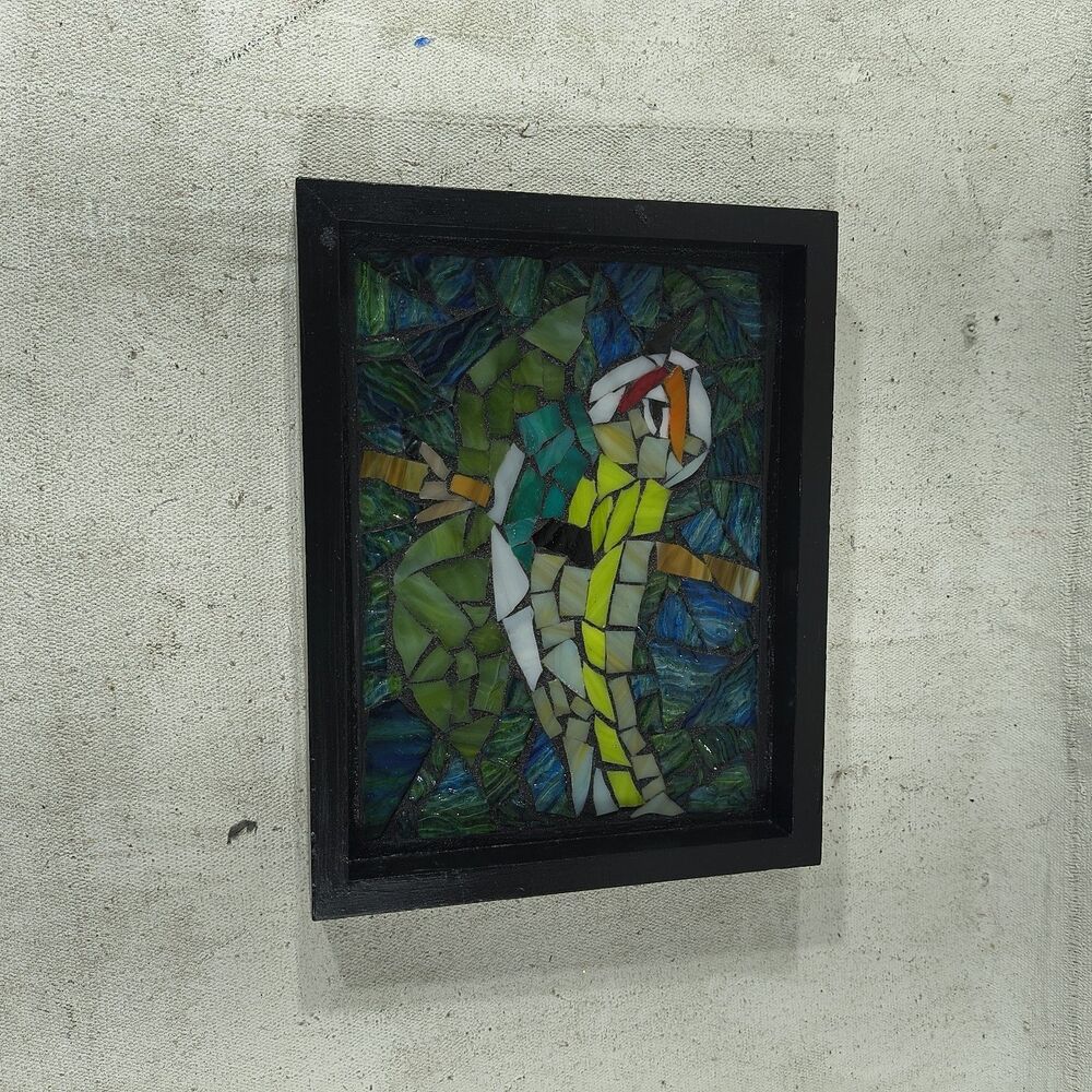 Original Glass Mosaic Artwork "Out On A Limb"